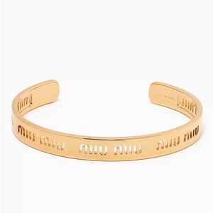 Miu Miu Gold Bracelet